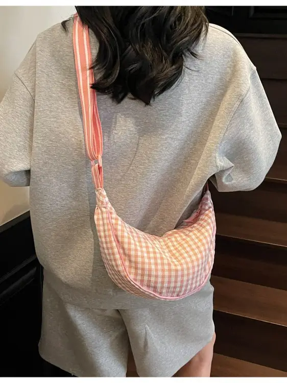 Cross-Border 2025 New Fashion Crossbody Bag Women's Canvas Bag - Image 6