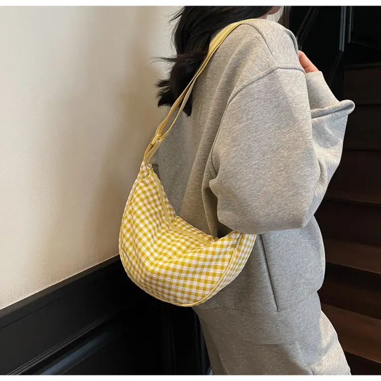 Cross-Border 2025 New Fashion Crossbody Bag Women's Canvas Bag — feature 19