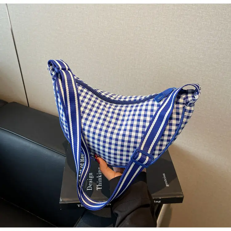 Cross-Border 2025 New Fashion Crossbody Bag Women's Canvas Bag - Image 2