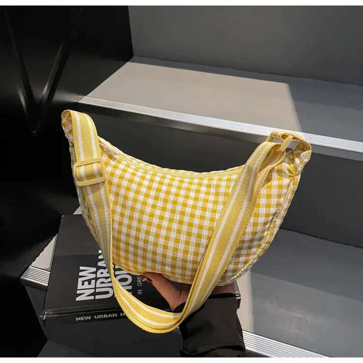 Cross-Border 2025 New Fashion Crossbody Bag Women's Canvas Bag - Image 4