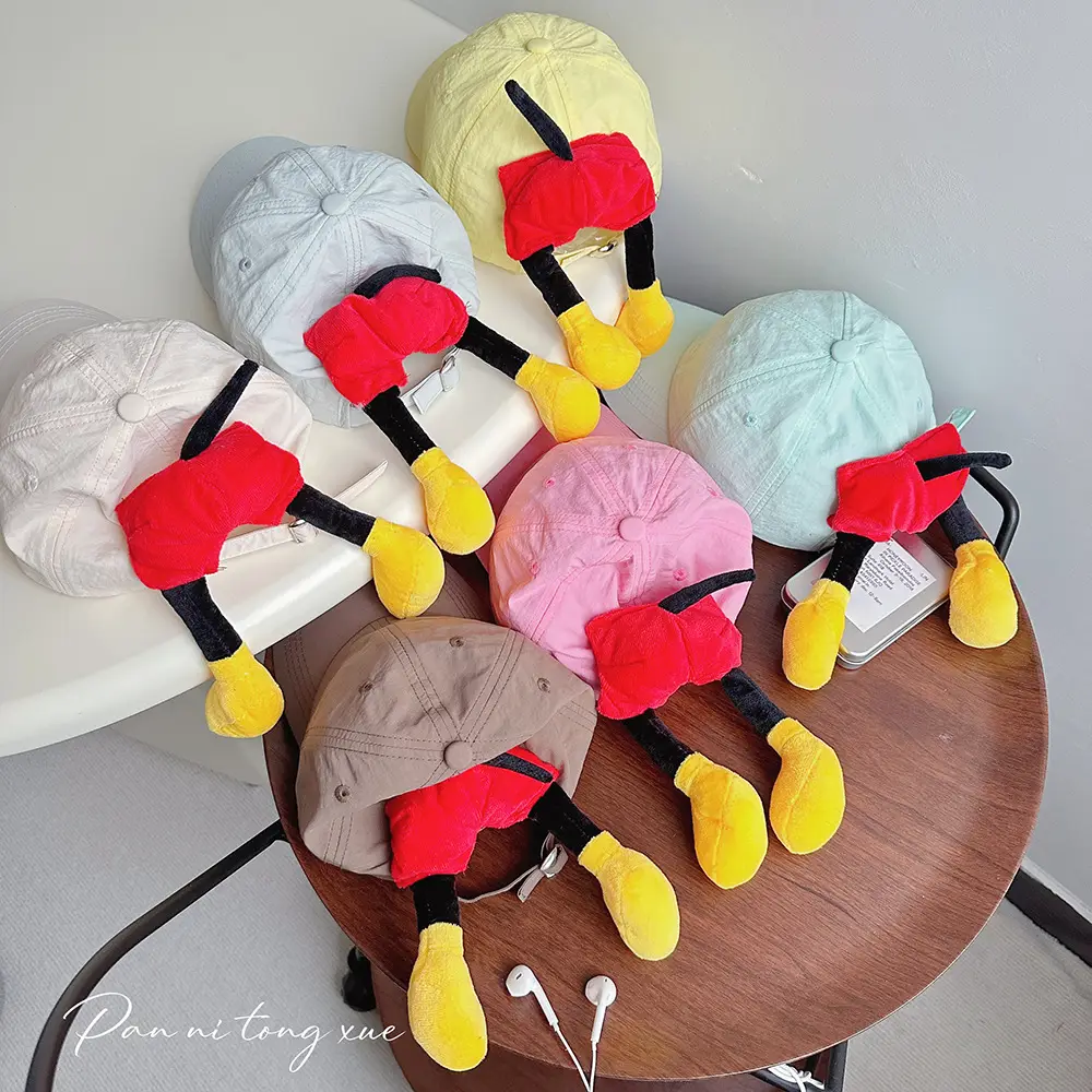 Cartoon Doll Sun Hat for Girls Quick Dry Baseball Cap - Image 11