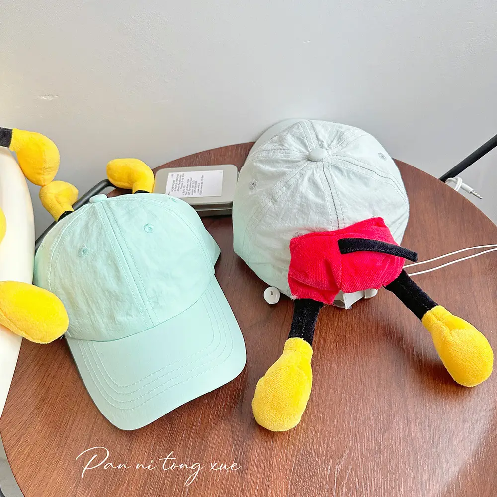 Cartoon Doll Sun Hat for Girls Quick Dry Baseball Cap — feature 27