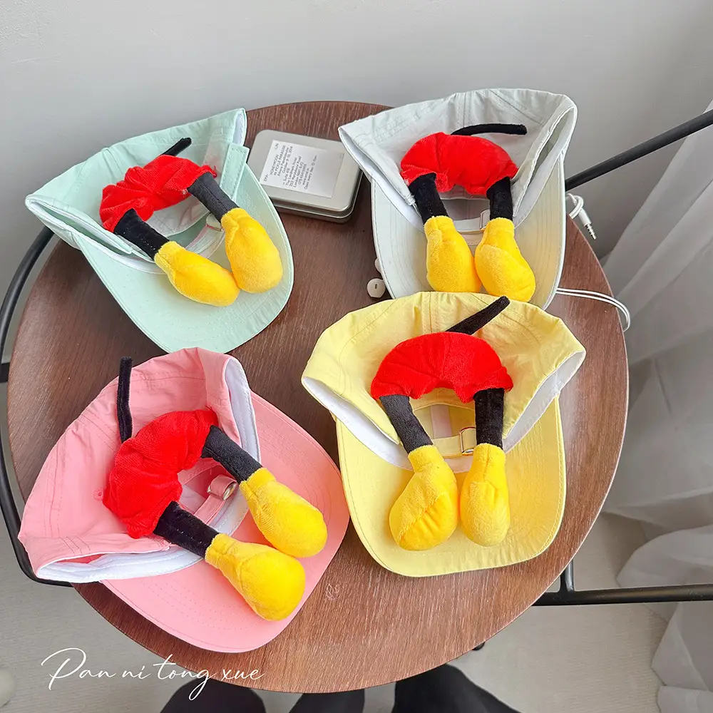 Cartoon Doll Sun Hat for Girls Quick Dry Baseball Cap — feature 29