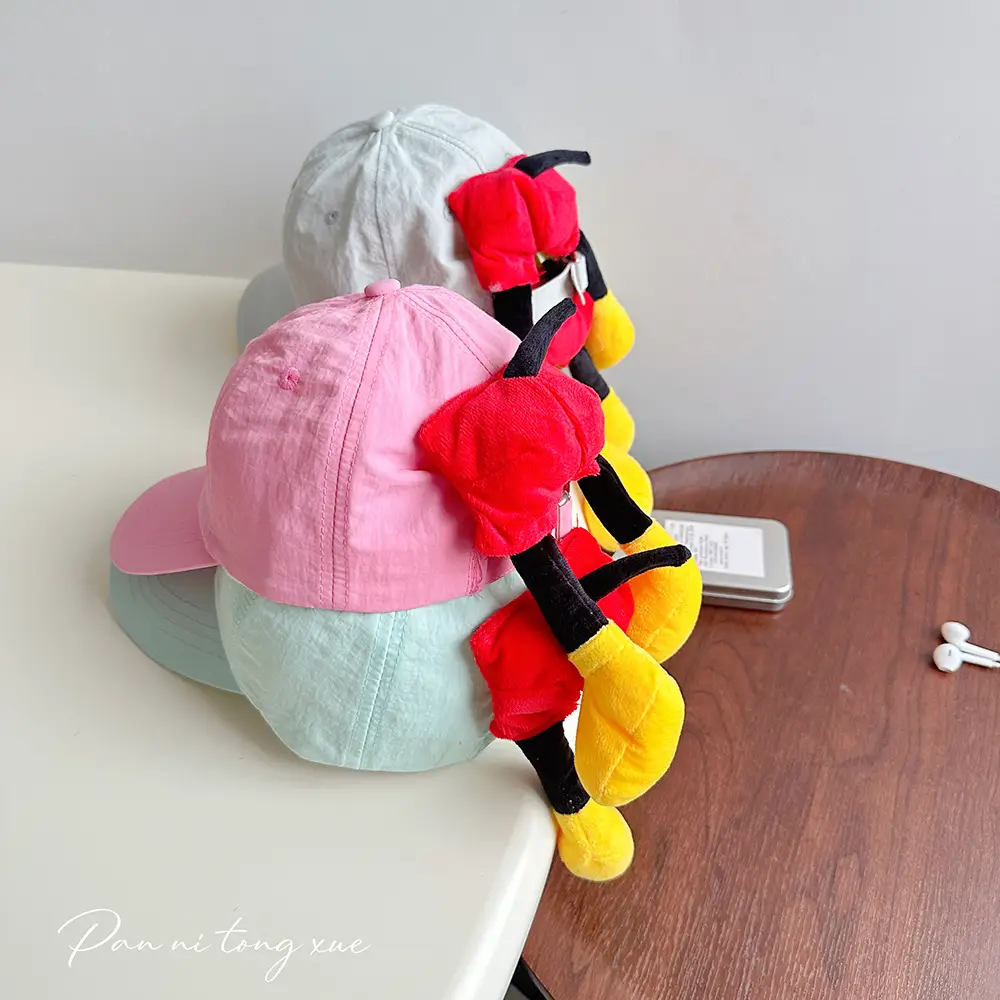 Cartoon Doll Sun Hat for Girls Quick Dry Baseball Cap — feature 31