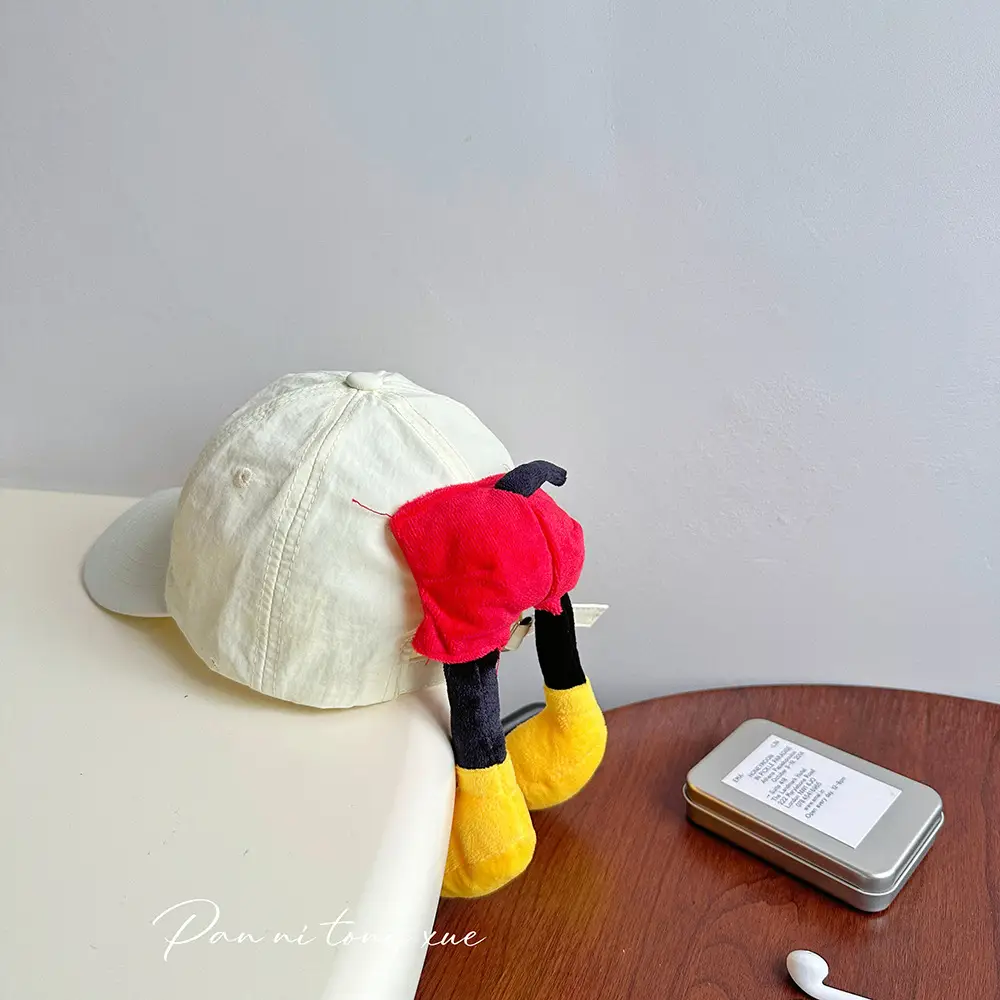 Cartoon Doll Sun Hat for Girls Quick Dry Baseball Cap - Image 10