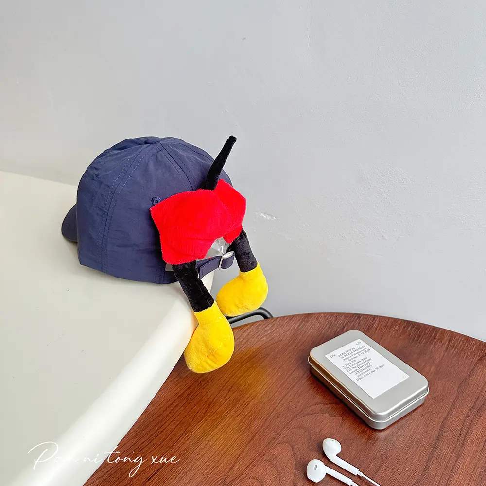 Cartoon Doll Sun Hat for Girls Quick Dry Baseball Cap - Image 2
