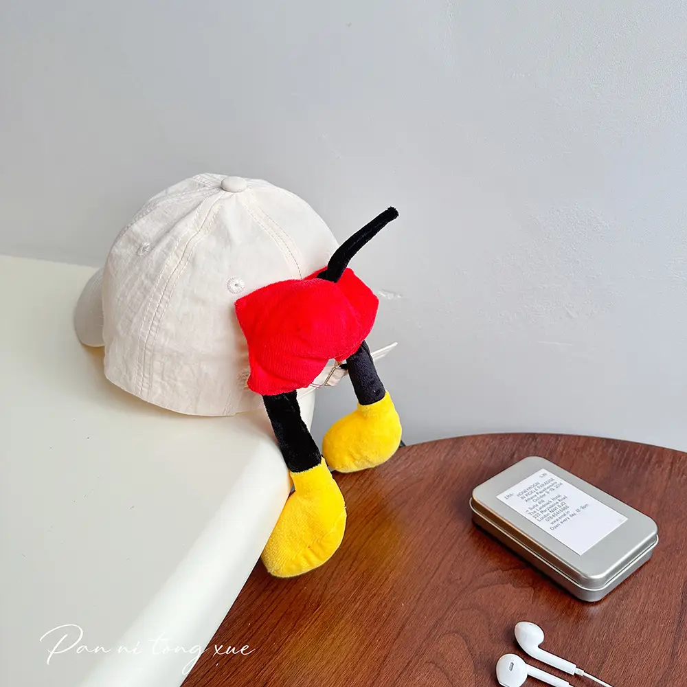 Cartoon Doll Sun Hat for Girls Quick Dry Baseball Cap - Image 6