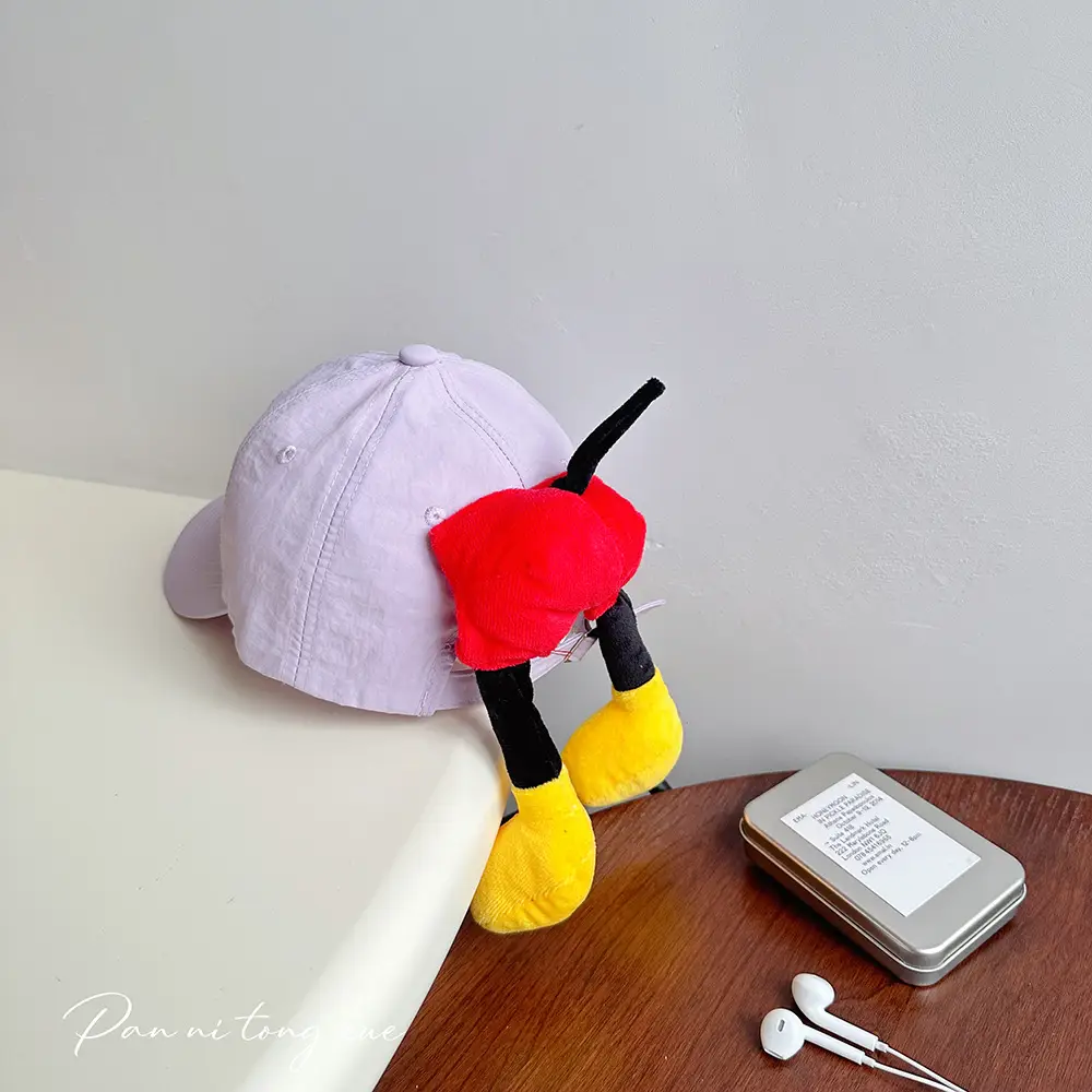 Cartoon Doll Sun Hat for Girls Quick Dry Baseball Cap - Image 9