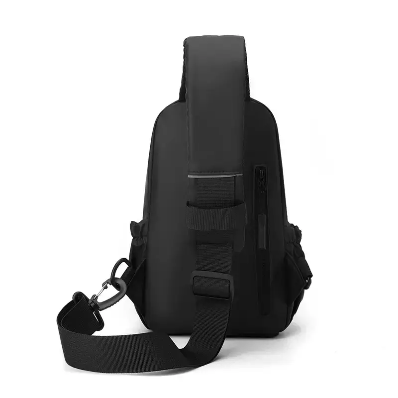 Men's Blue Casual Crossbody Bag with Adjustable Strap - Image 7