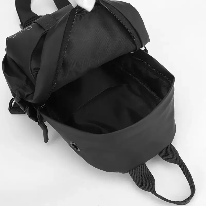 Men's Blue Casual Crossbody Bag with Adjustable Strap - Image 8
