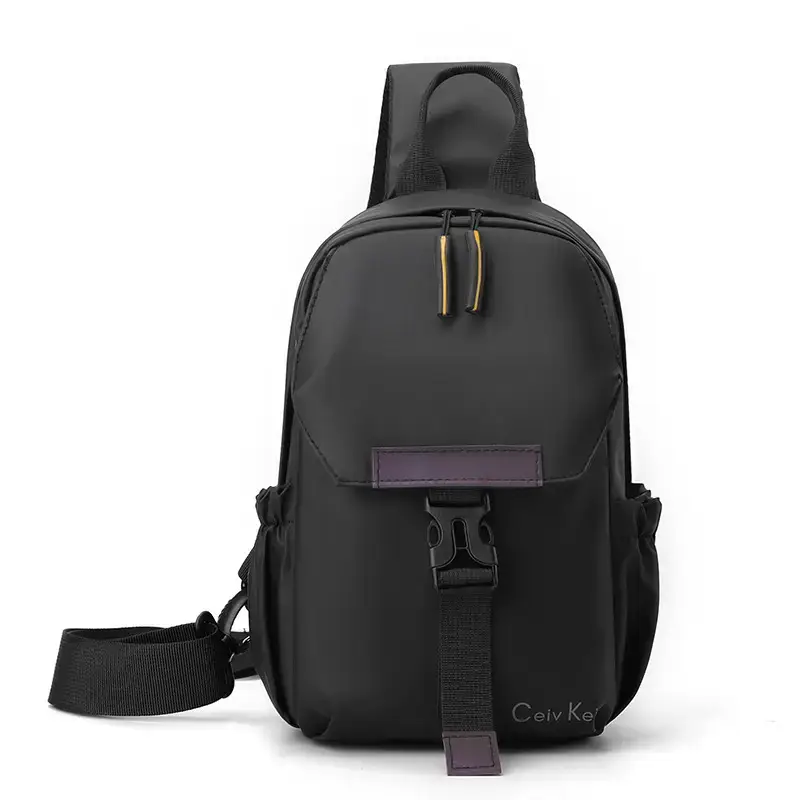 Men's Blue Casual Crossbody Bag with Adjustable Strap - Image 2