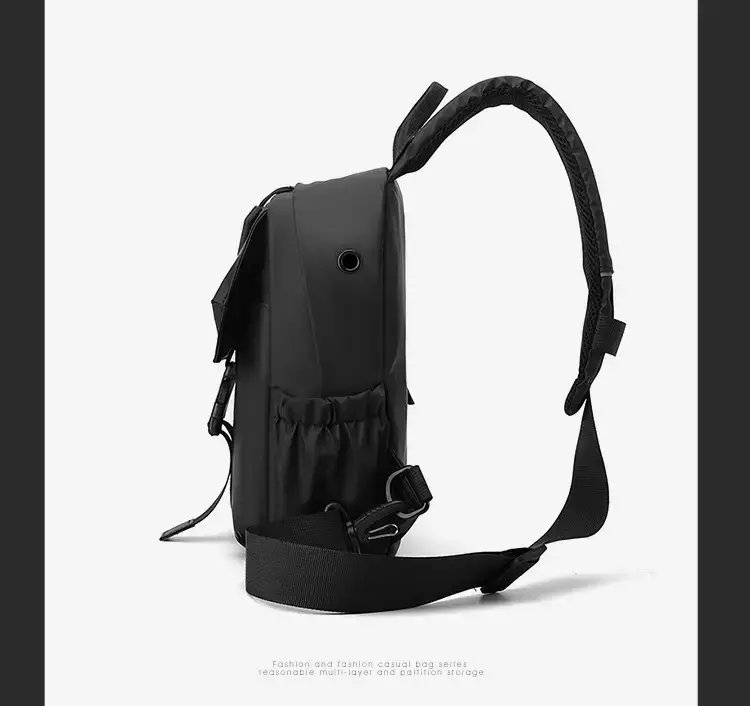 Men's Blue Casual Crossbody Bag with Adjustable Strap — feature 29
