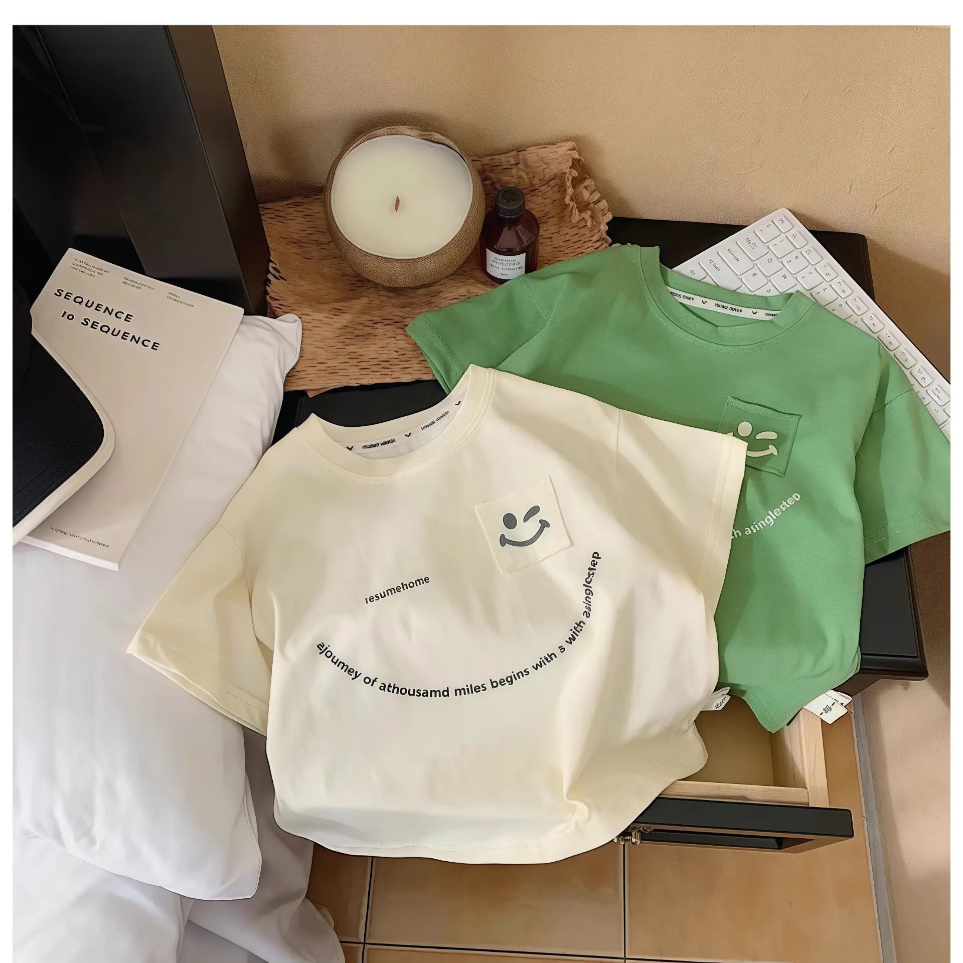 Children's Green T-Shirt Linlinma Small Medium 2025 — feature 16
