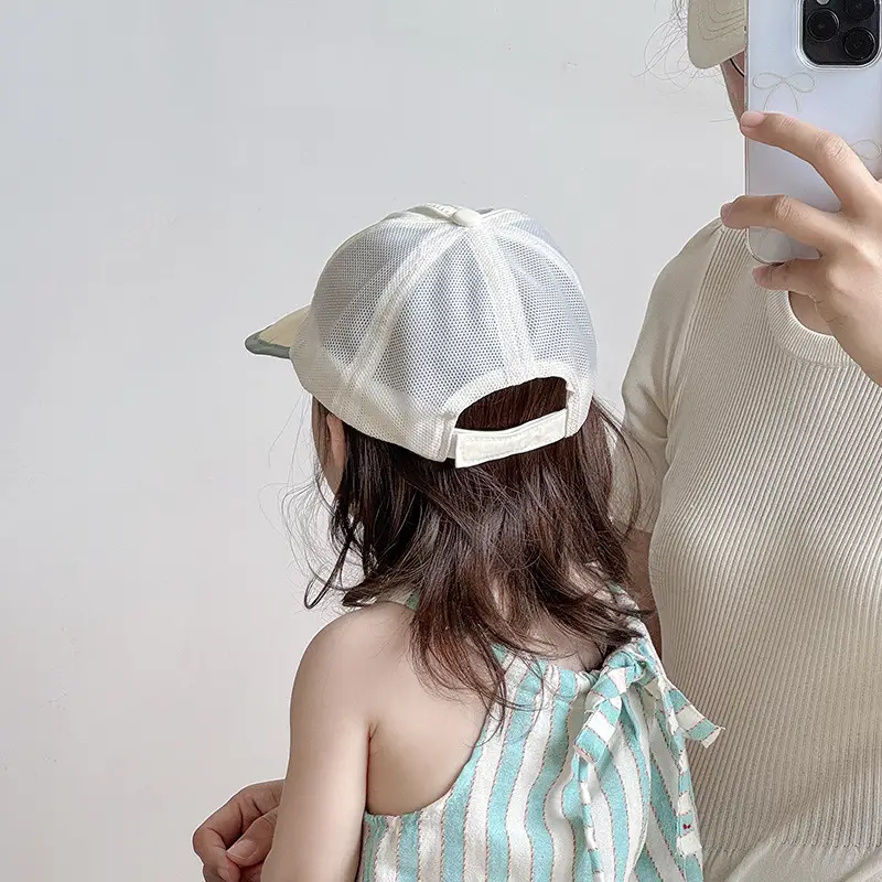 Baby's Mesh Sun Hat with Cap & Strap — feature 6