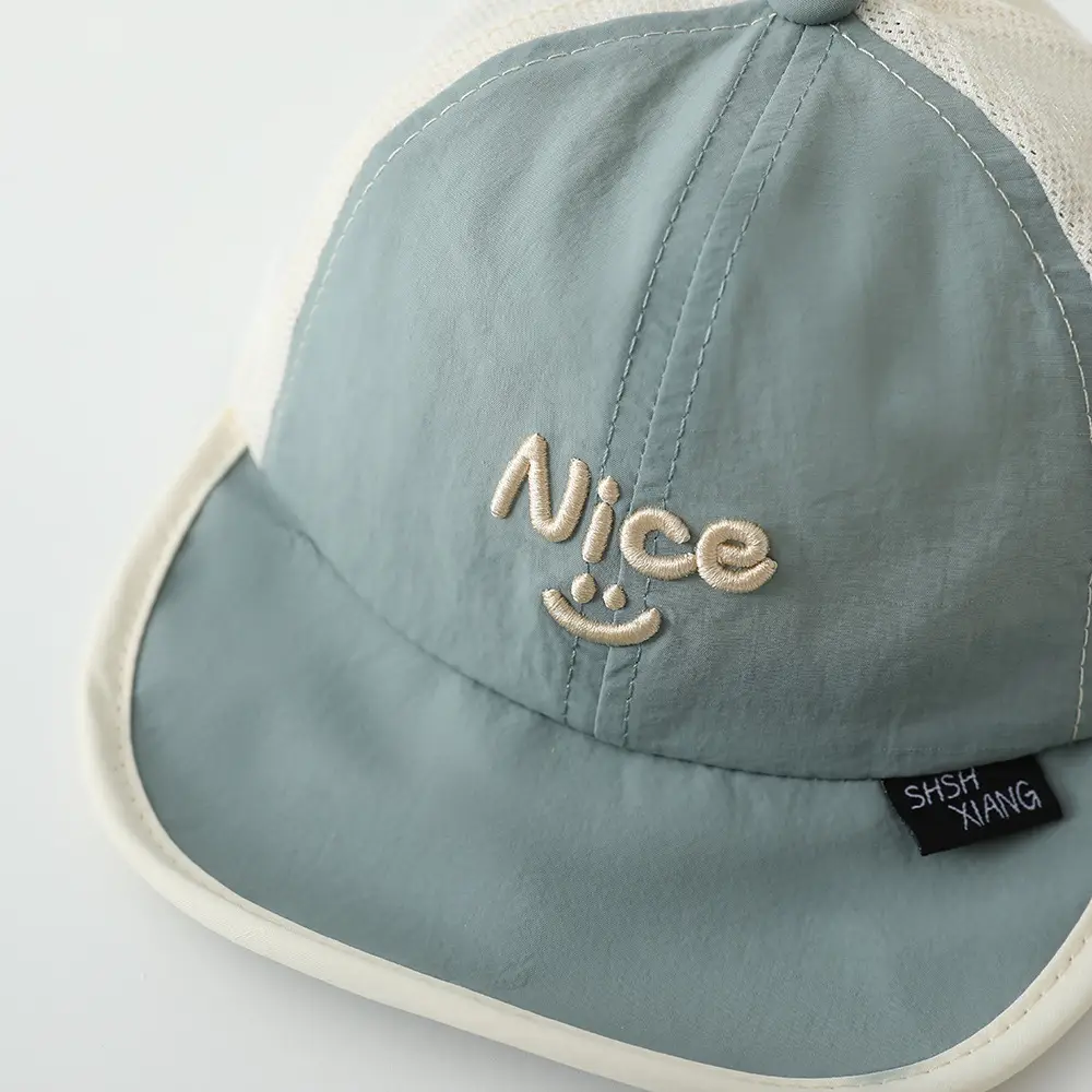 Baby's Mesh Sun Hat with Cap & Strap — feature 8
