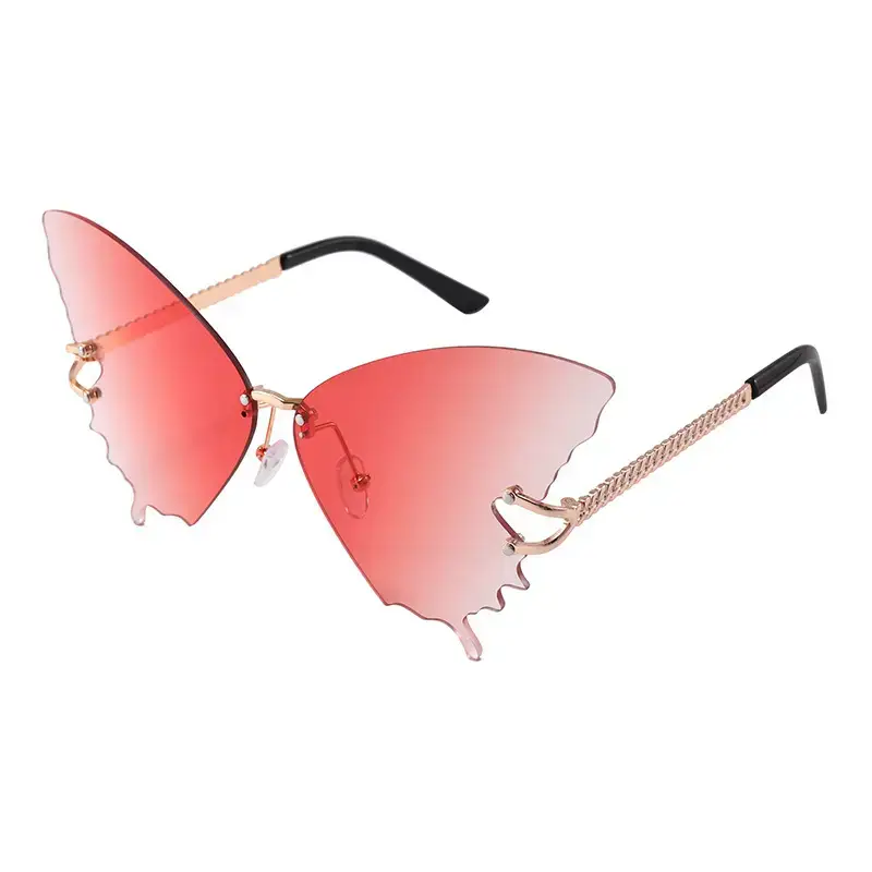 Adult Butterfly Sunglasses with Metal Rim & Anti-UV Protection - Image 9