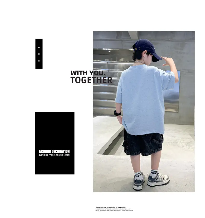 Summer Boys White Tattoo Shorts Set — feature 14