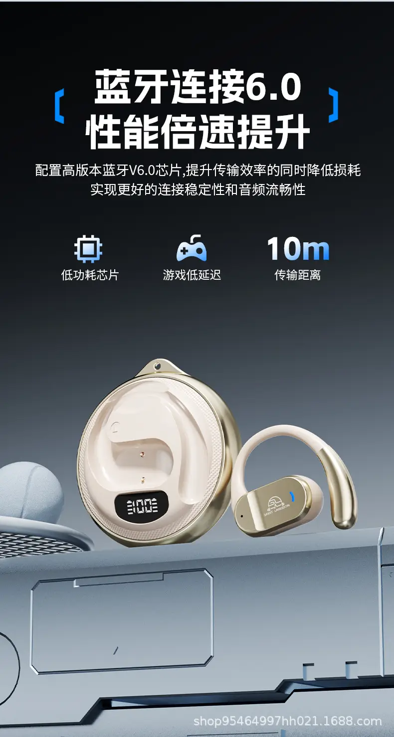 Berlin Bluetooth Headset with 360 Sound & Long Battery — feature 6