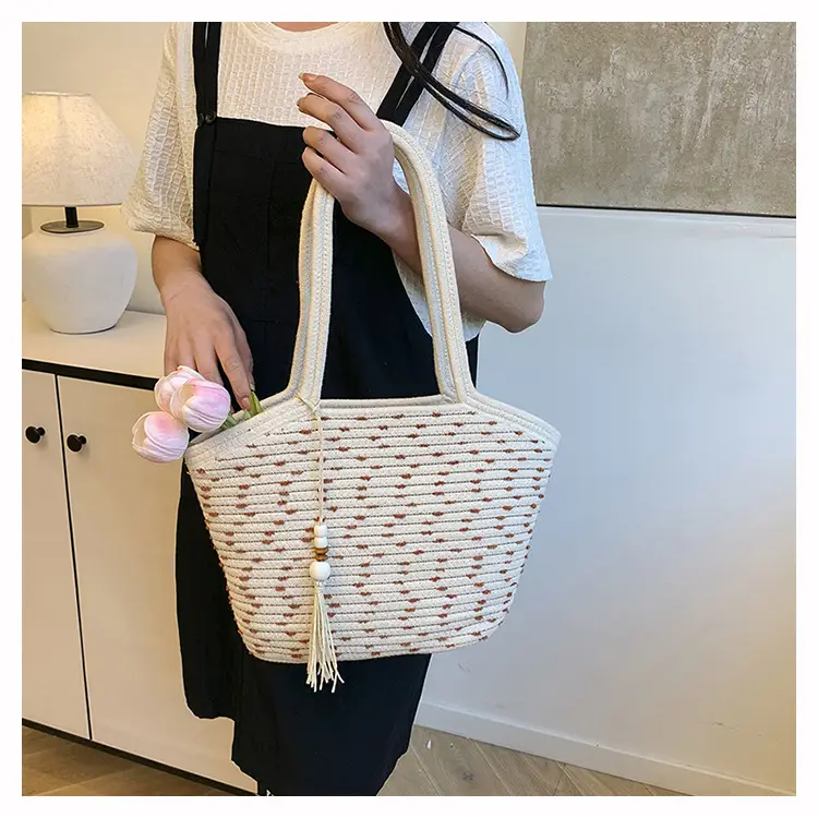 Fairy Ballet Straw Woven Shoulder Bag 2025 — feature 11