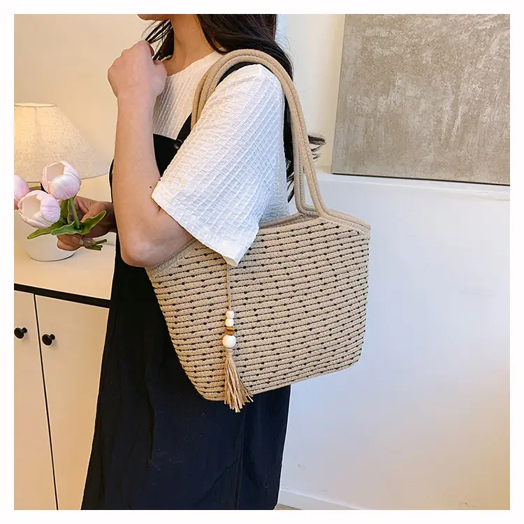 Fairy Ballet Straw Woven Shoulder Bag 2025 — feature 17