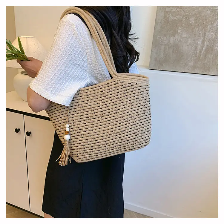 Fairy Ballet Straw Woven Shoulder Bag 2025 — feature 18