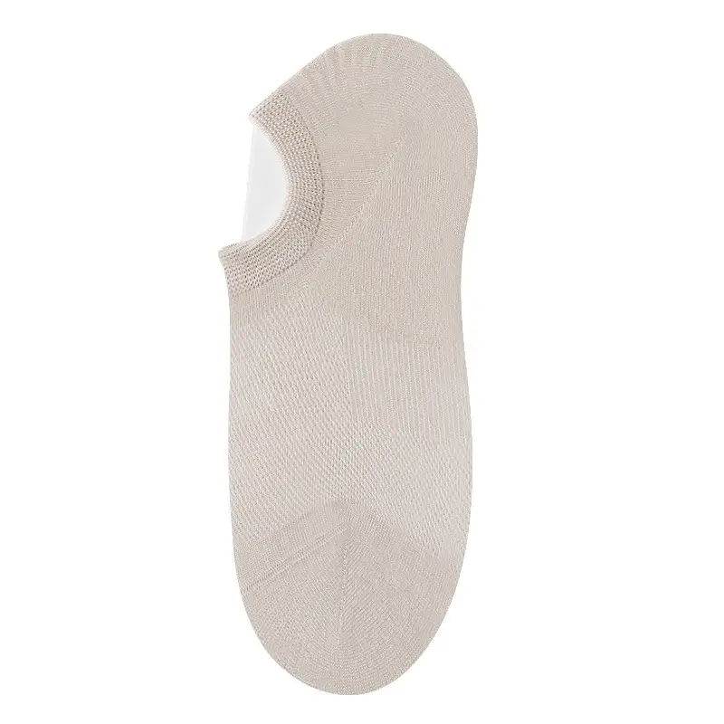 Bamboo Fiber Socks for Women, Invisible Non-Slip Summer Thin Mesh Breathable Anti-Odor Wholesale Custom Socks from Zhuji Sock Company