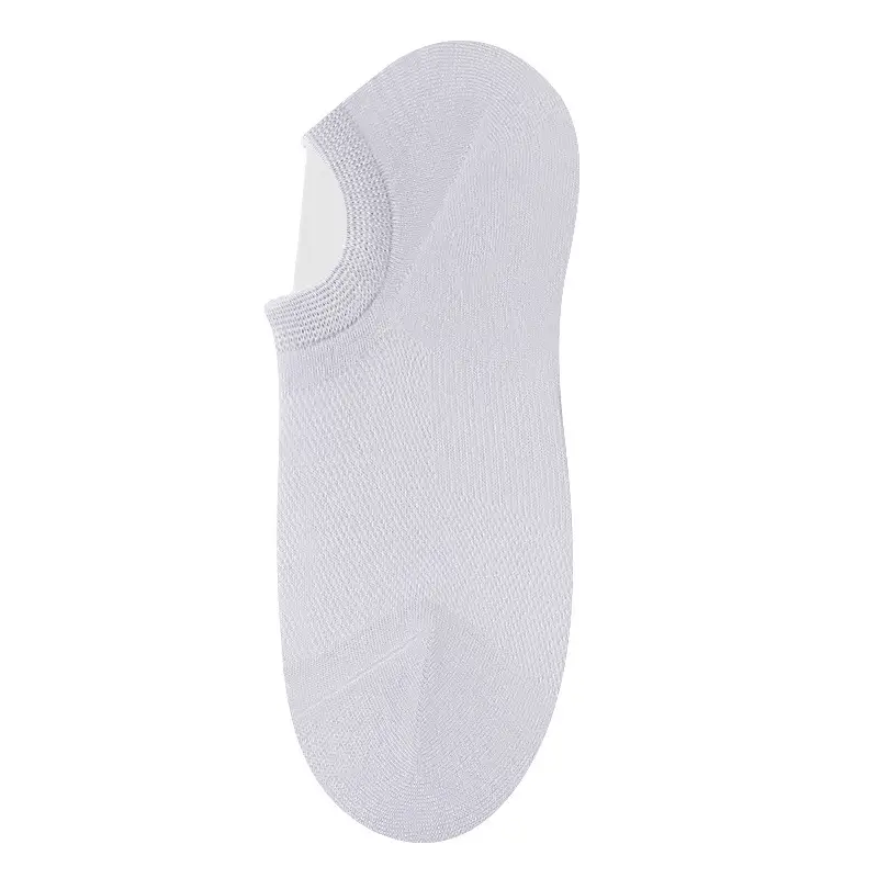 Bamboo Fiber Socks for Women, Invisible Non-Slip Summer Thin Mesh Breathable Anti-Odor Wholesale Custom Socks from Zhuji Sock Company