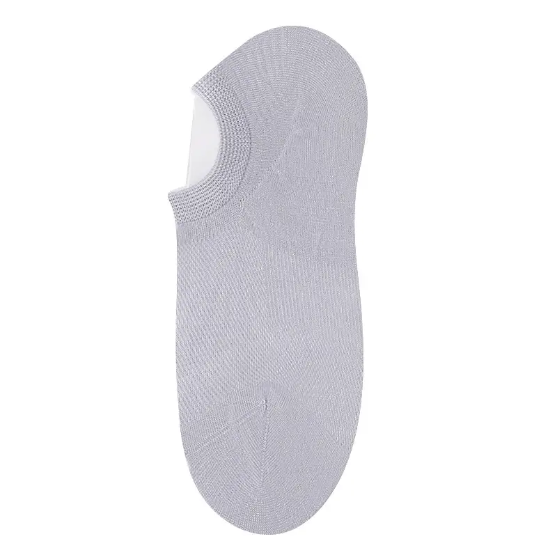 Bamboo Fiber Socks for Women, Invisible Non-Slip Summer Thin Mesh Breathable Anti-Odor Wholesale Custom Socks from Zhuji Sock Company