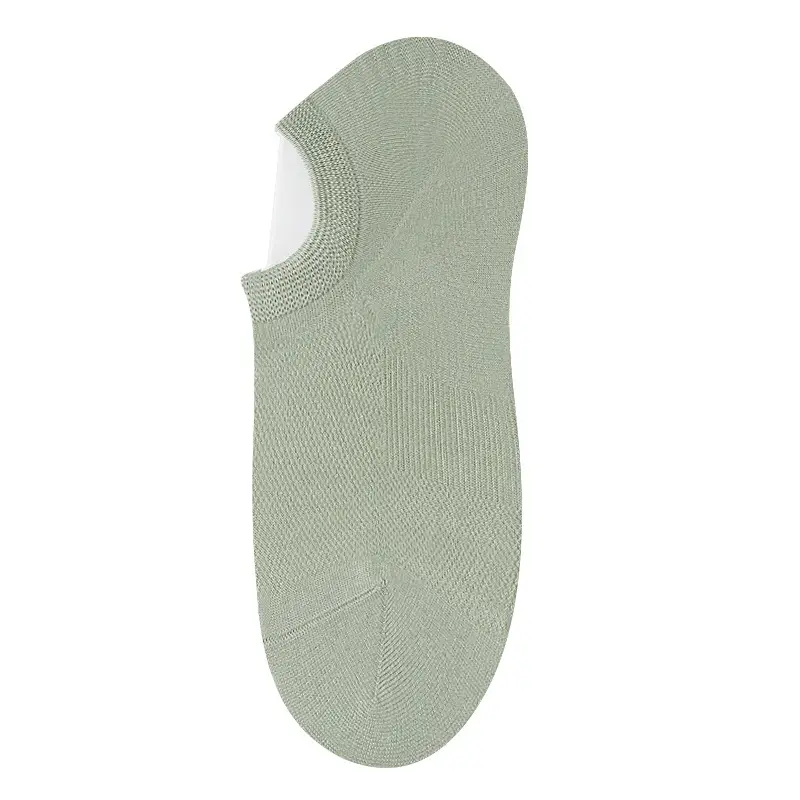 Bamboo Fiber Socks for Women, Invisible Non-Slip Summer Thin Mesh Breathable Anti-Odor Wholesale Custom Socks from Zhuji Sock Company