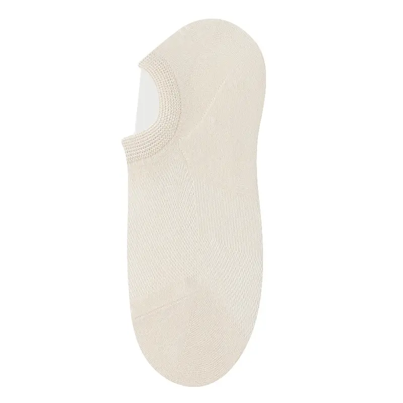 Bamboo Fiber Socks for Women, Invisible Non-Slip Summer Thin Mesh Breathable Anti-Odor Wholesale Custom Socks from Zhuji Sock Company
