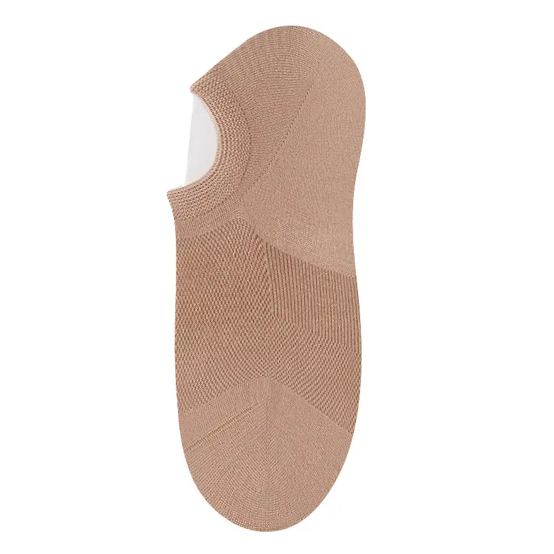 Bamboo Fiber Socks for Women, Invisible Non-Slip Summer Thin Mesh Breathable Anti-Odor Wholesale Custom Socks from Zhuji Sock Company