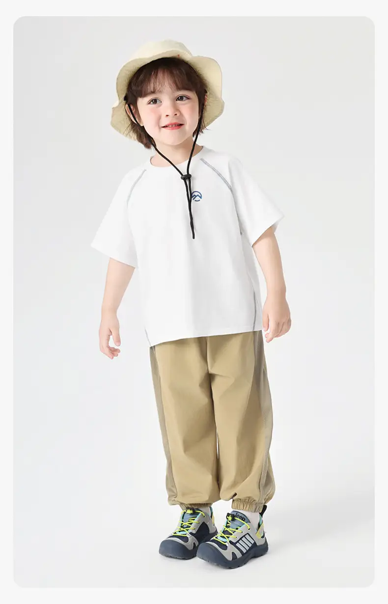 Right European Boys T-Shirt White 2025 Summer — feature 16