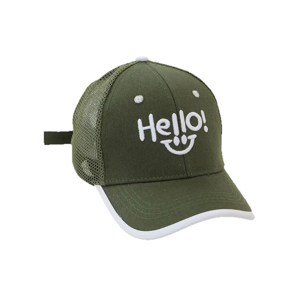 Hello! Cotton Baseball Cap for Boys Girls Spring Autumn - Image 9