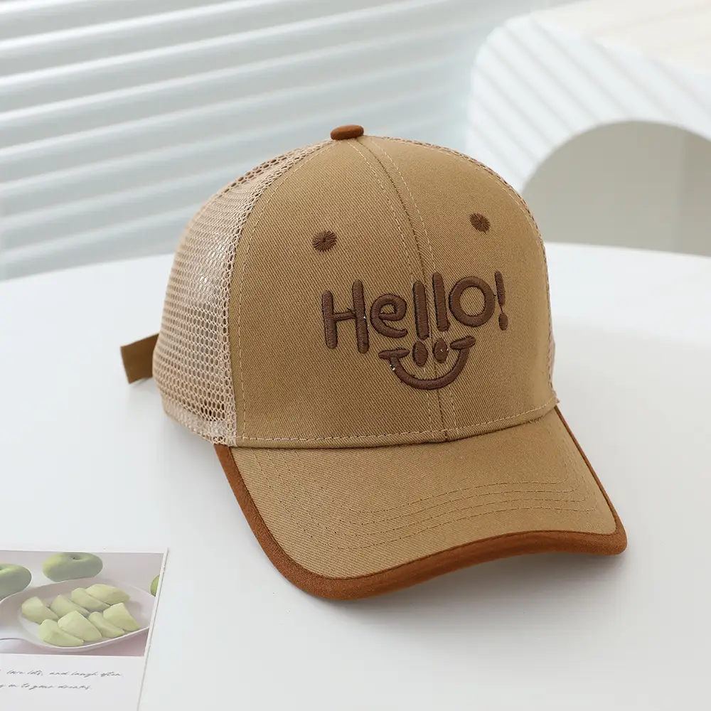 Hello! Cotton Baseball Cap for Boys Girls Spring Autumn β feature 3