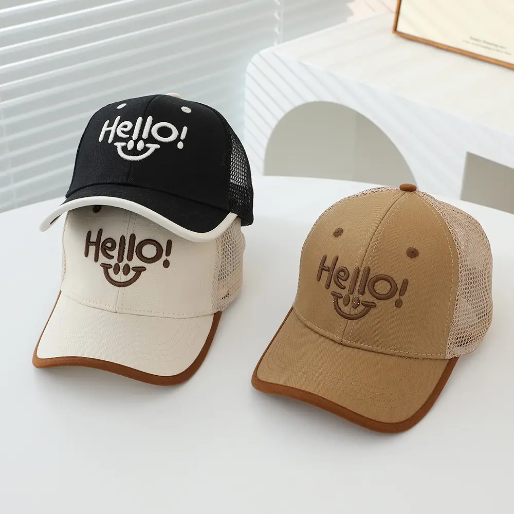 Hello! Cotton Baseball Cap for Boys Girls Spring Autumn β feature 8