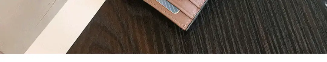 2025 New Small Card Holder for Women, Exquisite and Compact Driver's License Card Wallet, Genuine Leather Texture, Ultra-Thin Card Holder — feature 10