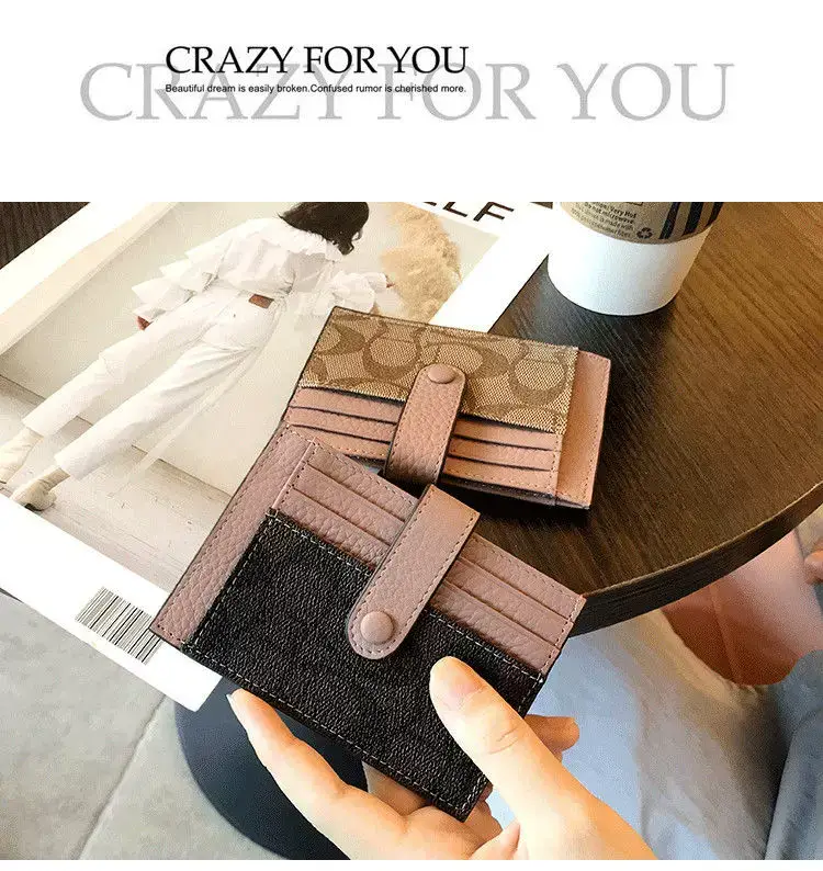2025 New Small Card Holder for Women, Exquisite and Compact Driver's License Card Wallet, Genuine Leather Texture, Ultra-Thin Card Holder — feature 11