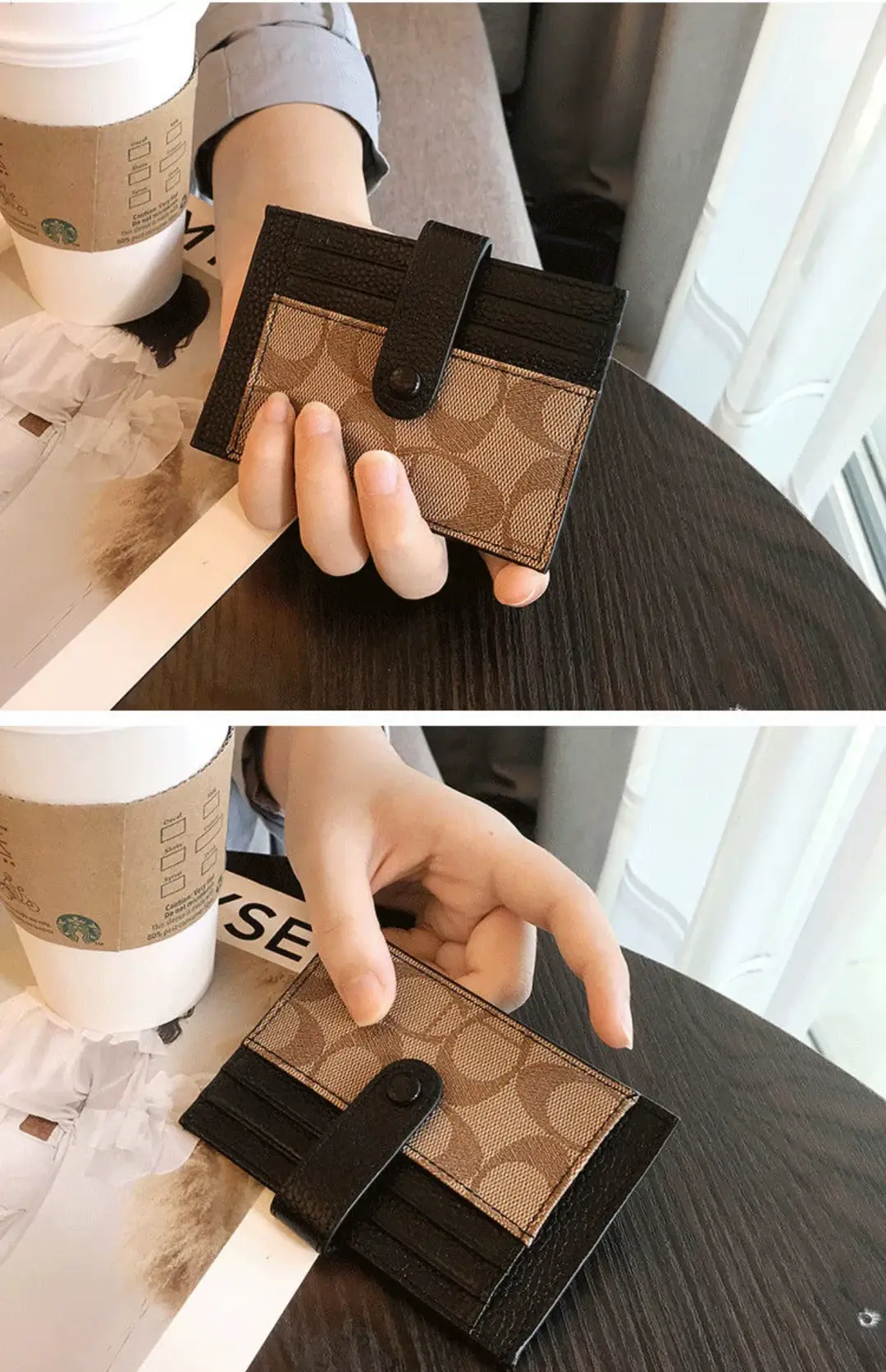 2025 New Small Card Holder for Women, Exquisite and Compact Driver's License Card Wallet, Genuine Leather Texture, Ultra-Thin Card Holder — feature 15
