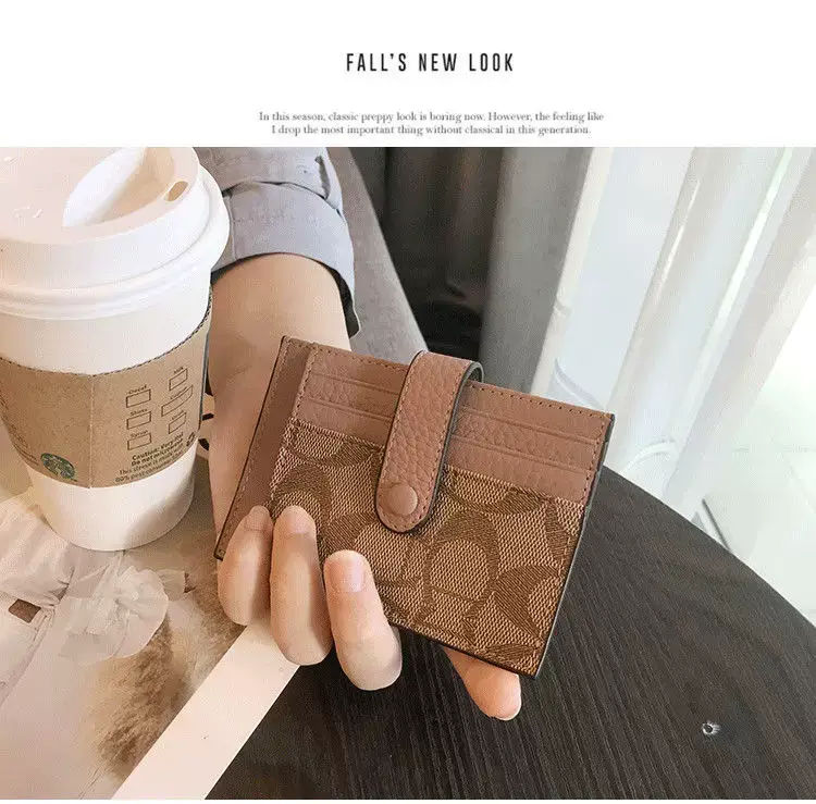 2025 New Small Card Holder for Women, Exquisite and Compact Driver's License Card Wallet, Genuine Leather Texture, Ultra-Thin Card Holder — feature 6