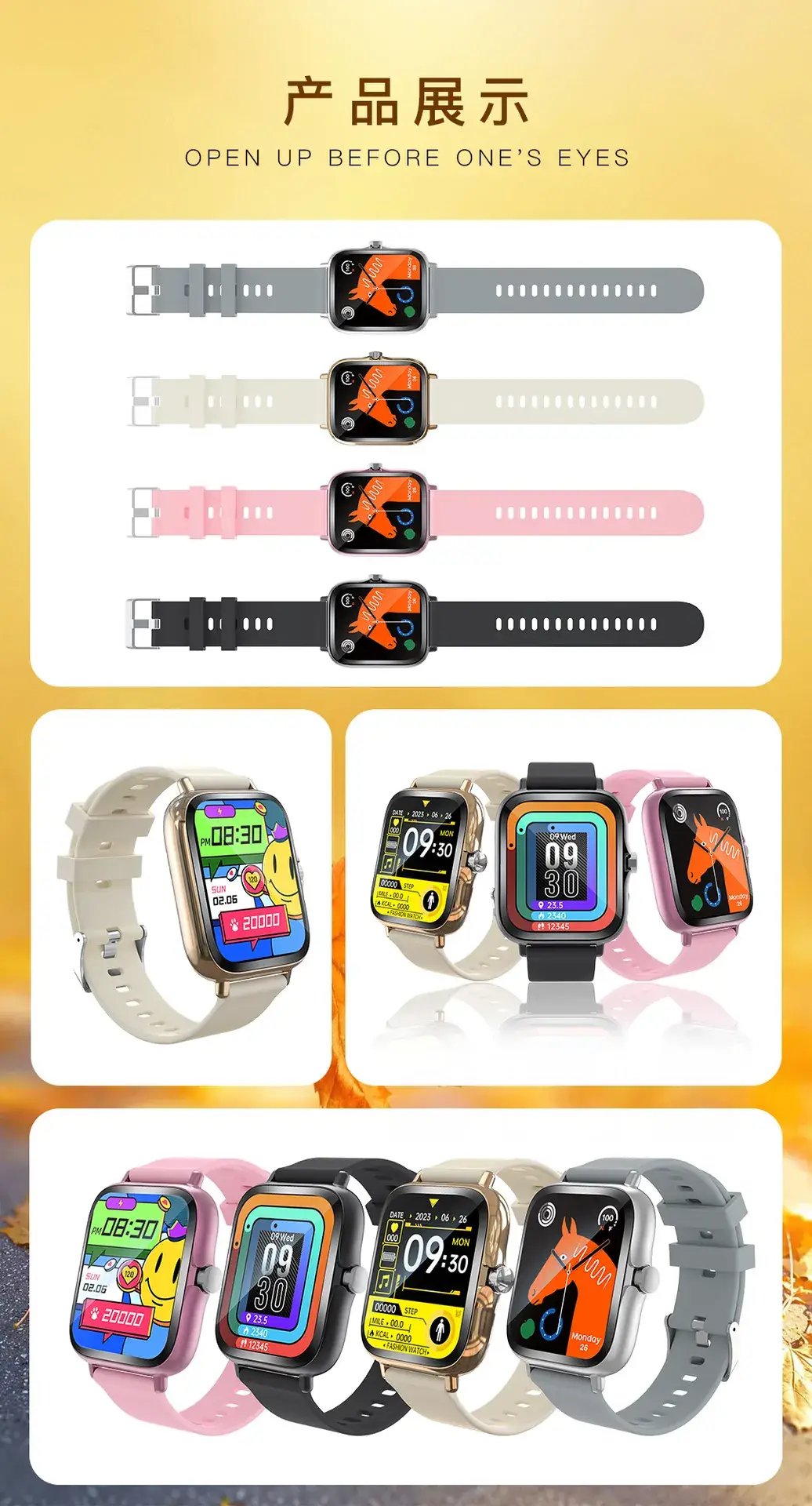 Huaqiang North Men's F13 Smart Watch with Heart Rate & Blood Oxygen Monitoring — feature 10
