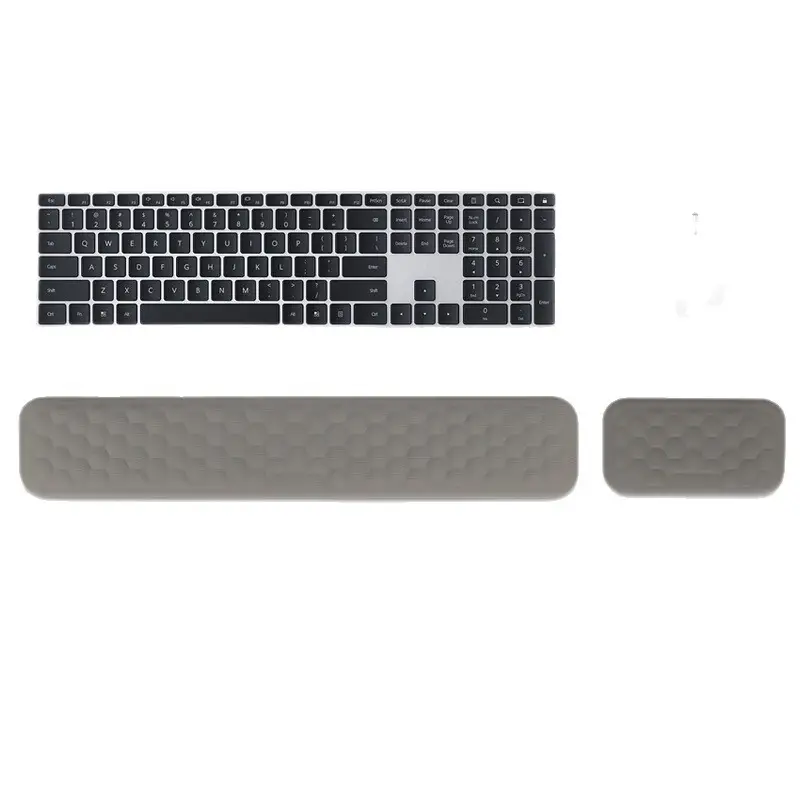 Memory Foam Mouse Pad with Acupressure Design Grey