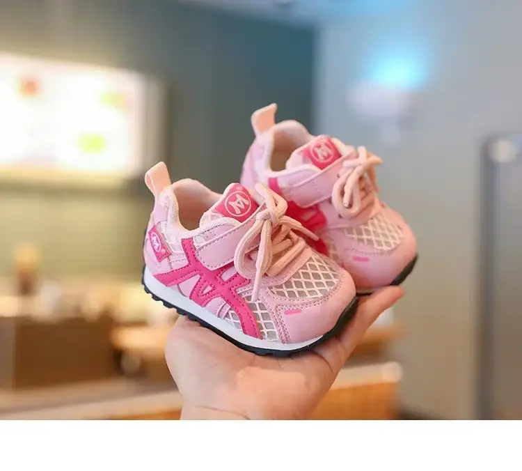 Baby Shoes Mesh Breathable Baby Toddler Shoes 2025 Summer New Women's Treasure Machine Shoes 1-3 Years Old Men's Treasure Shoes — feature 3