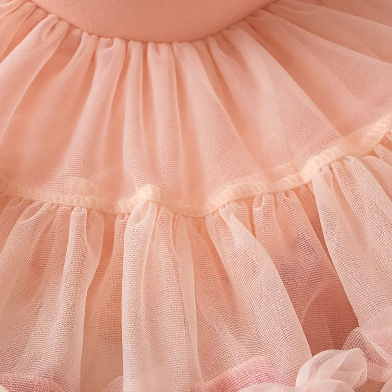 Princess Pink Ruffled Skirt for Girls One Year — feature 10