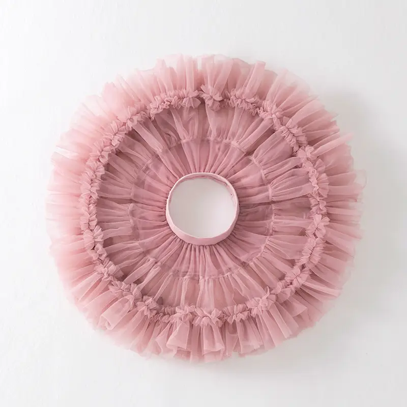 Princess Pink Ruffled Skirt for Girls One Year — feature 11