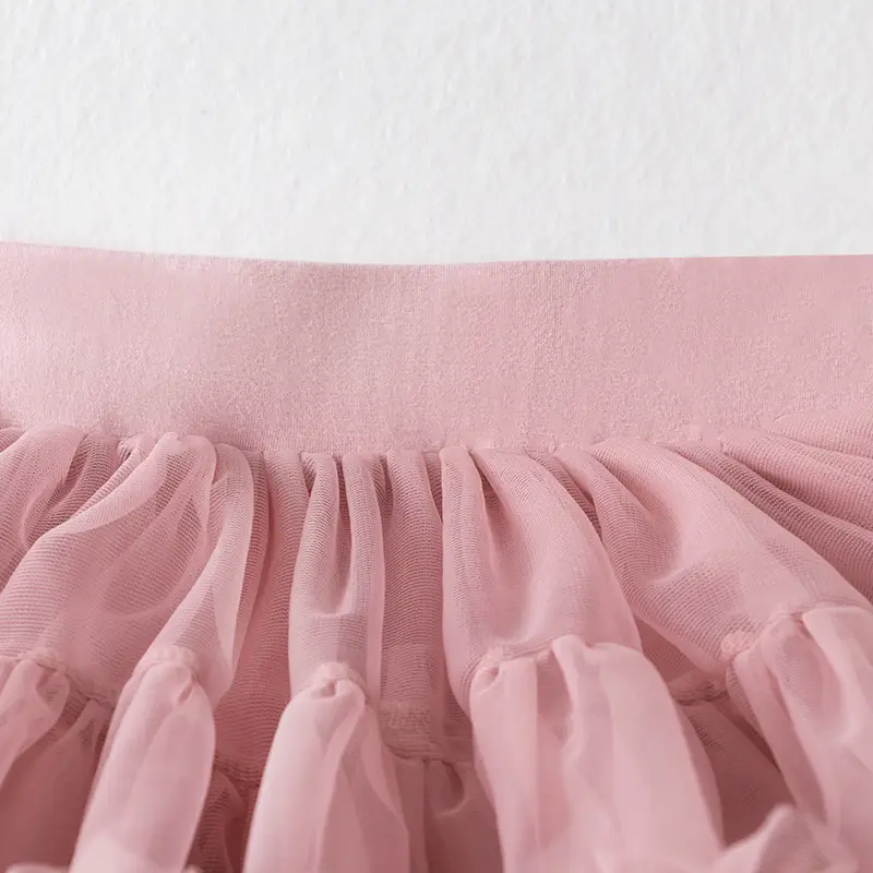 Princess Pink Ruffled Skirt for Girls One Year — feature 12