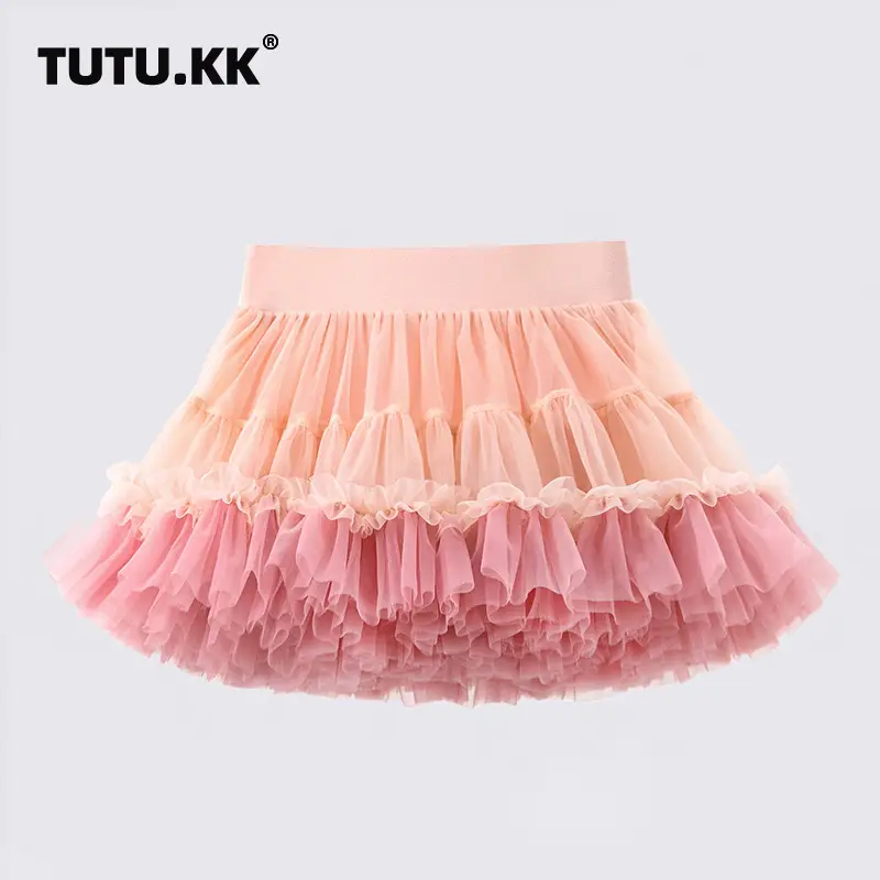 Princess Pink Ruffled Skirt for Girls One Year — feature 5