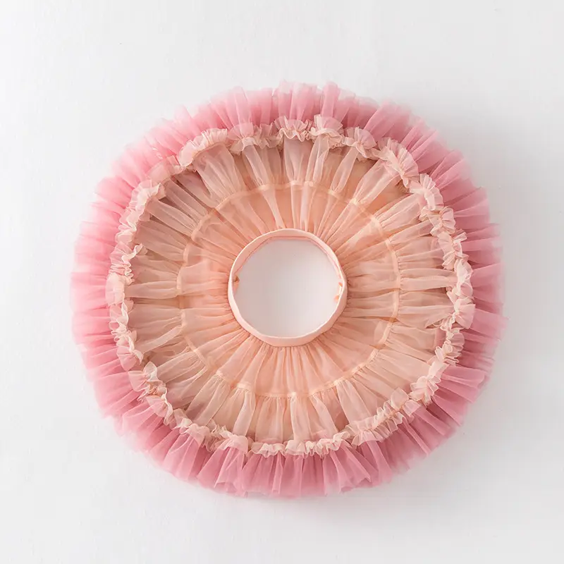 Princess Pink Ruffled Skirt for Girls One Year — feature 6