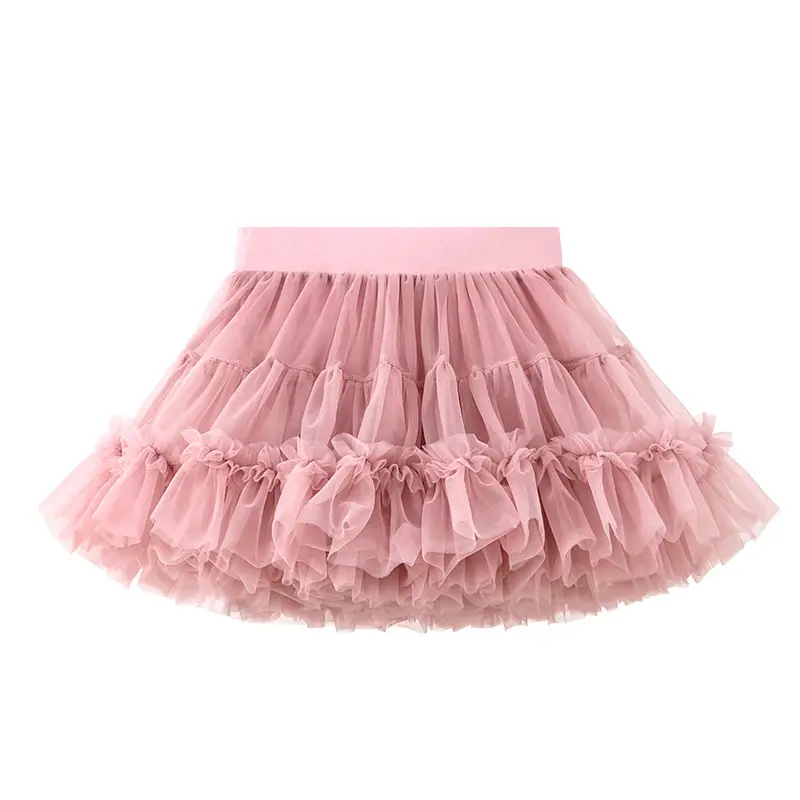 Princess Pink Ruffled Skirt for Girls One Year — feature 8
