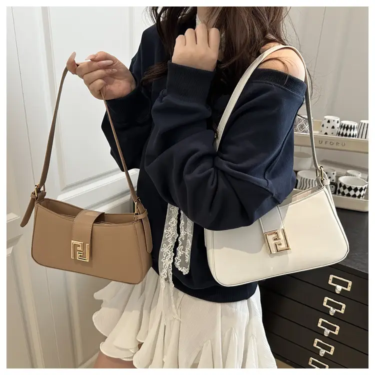 2025 New Fashion Shoulder Bag Niche Design Underarm Bag Distinctive Western Style — feature 11