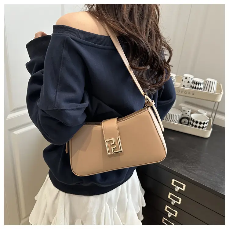 2025 New Fashion Shoulder Bag Niche Design Underarm Bag Distinctive Western Style — feature 14